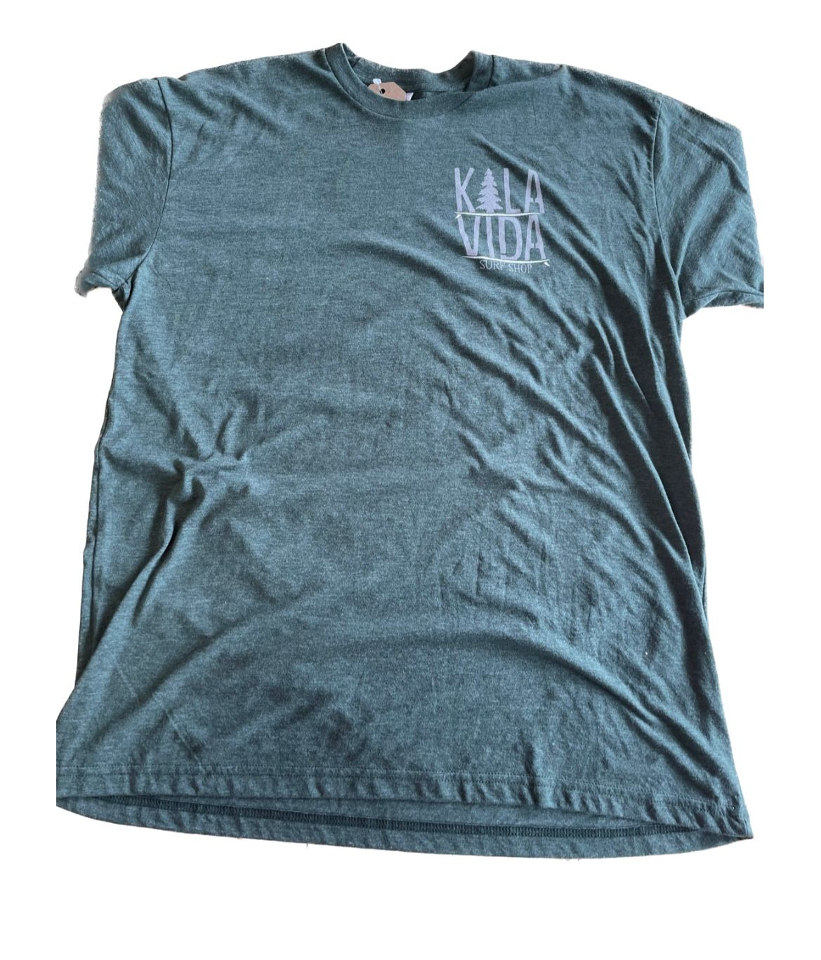 Kalavida Big Pine T-Shirt, Color: Heather Military Green, Size: S