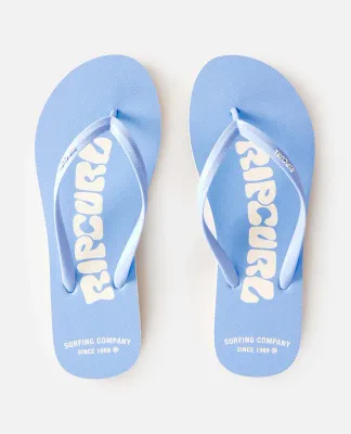 Rip Curl Icons of Surf Bloom Open Toe Flip Flops
