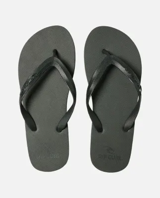 Rip Curl Brand Logo Bloom Open Toe Flip Flops