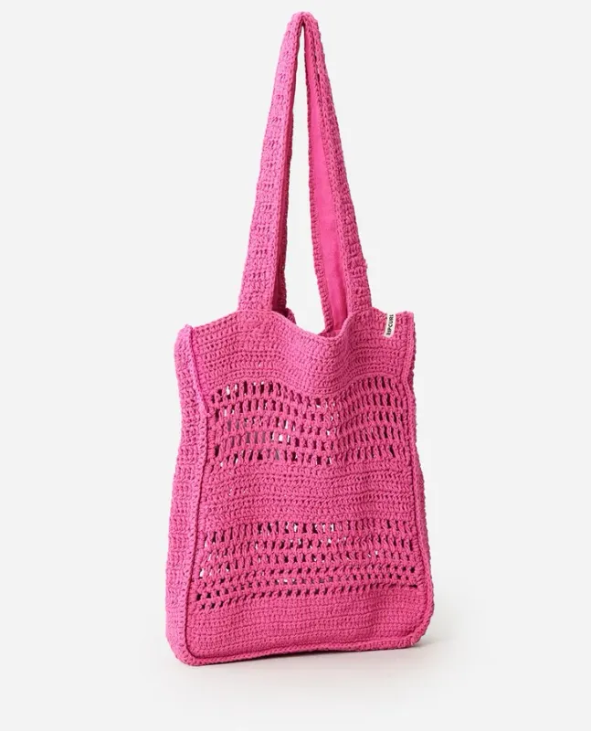 Rip Curl Holiday Crochet Tote 8L