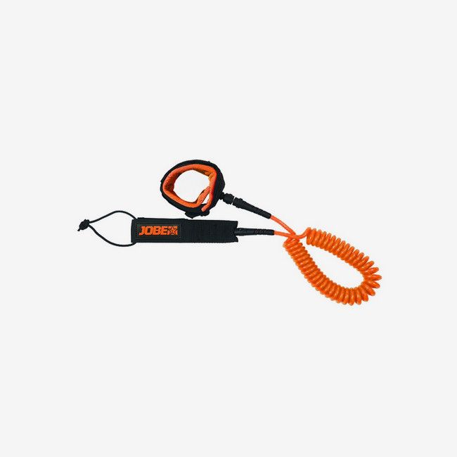 Jobe, 10ft. SUP Coil Leash, Color: Orange