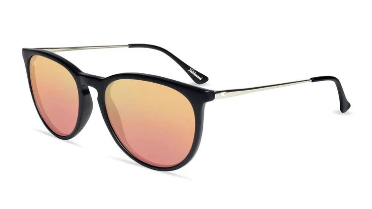 Knockaround, Mary Janes, Color: Black/Rose Gold