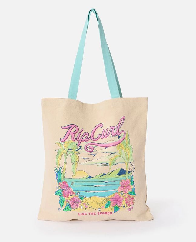 Rip Curl Shopper Desto 3L Tote Natural Blue