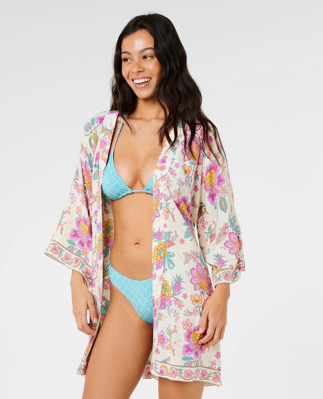 Rip Curl, Half Moon Bay Kimono, Color: Multico, Size: XS