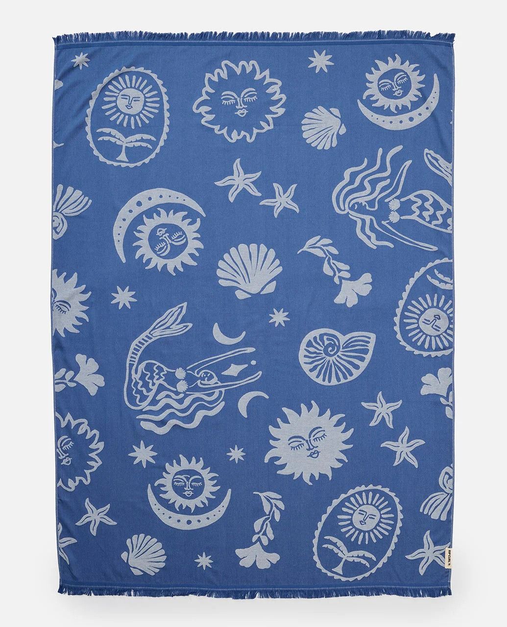 Rip Curl, Mixed Sumer Jumbo Towel, Color: Vintage Navy