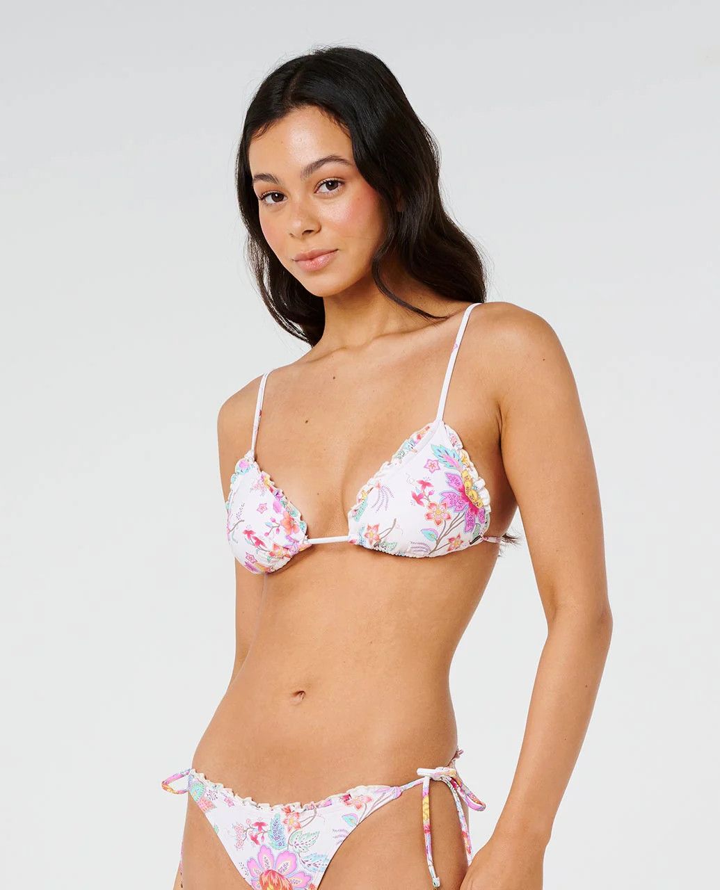 Rip Curl, Half Moon Bay Sliding Tri, Color: Bone, Size: XS