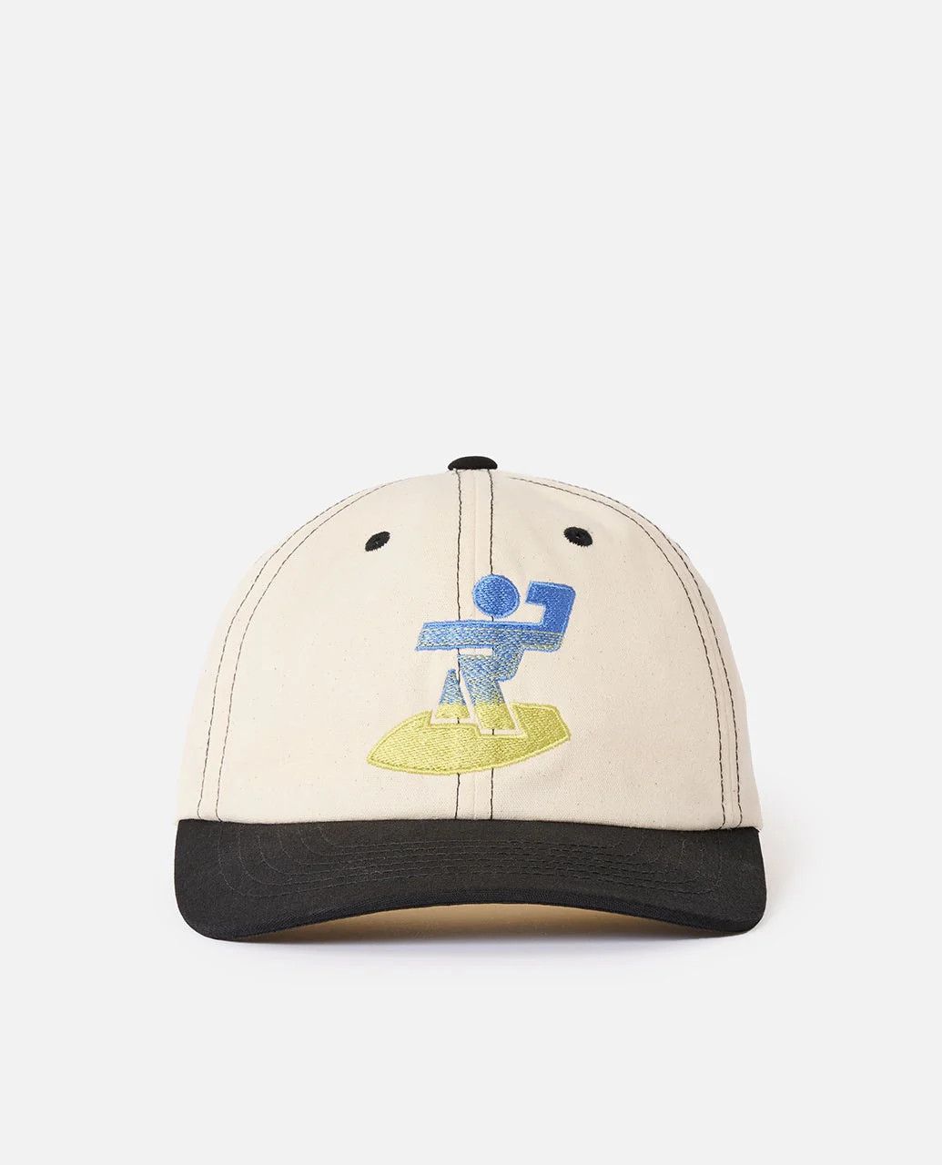 Rip Curl, Liquid Trips Adjustable Cap, Color: Washed Black/ Bone