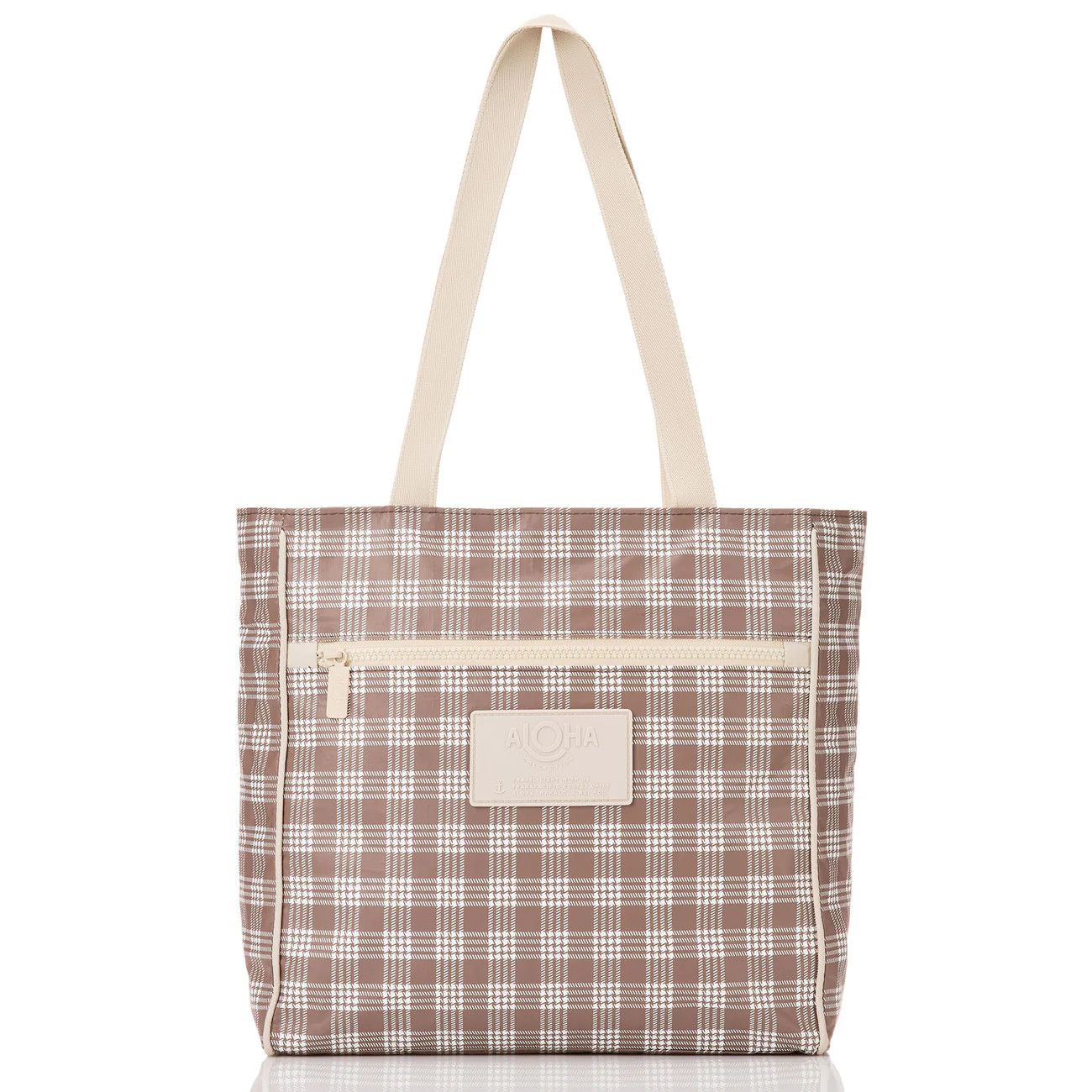 Aloha, Go-To Tote, Color: Palaka/ Affogato