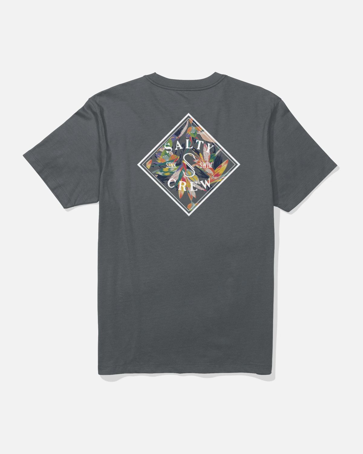 Salty Crew, Tippet Fill Tee, Color: Charcoal, Size: S