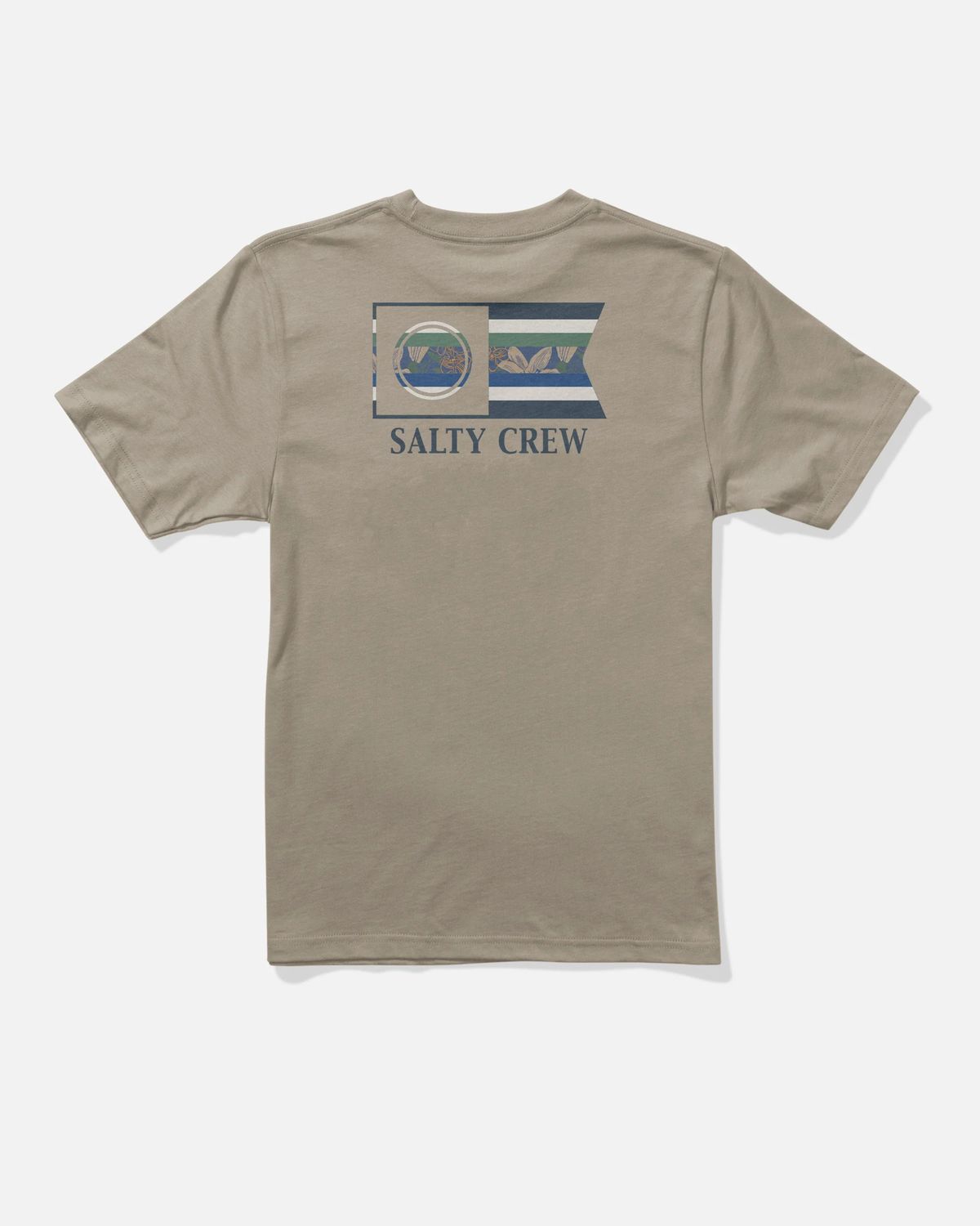 Salty Crew, Flagship Tee, Color: Twig, Size: S