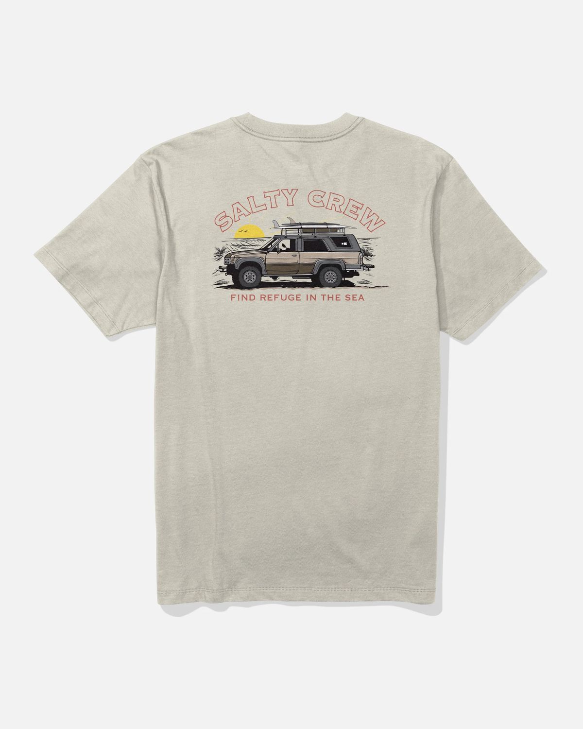 Salty Crew, Get Ready Tee, Color: Bone, Size: S