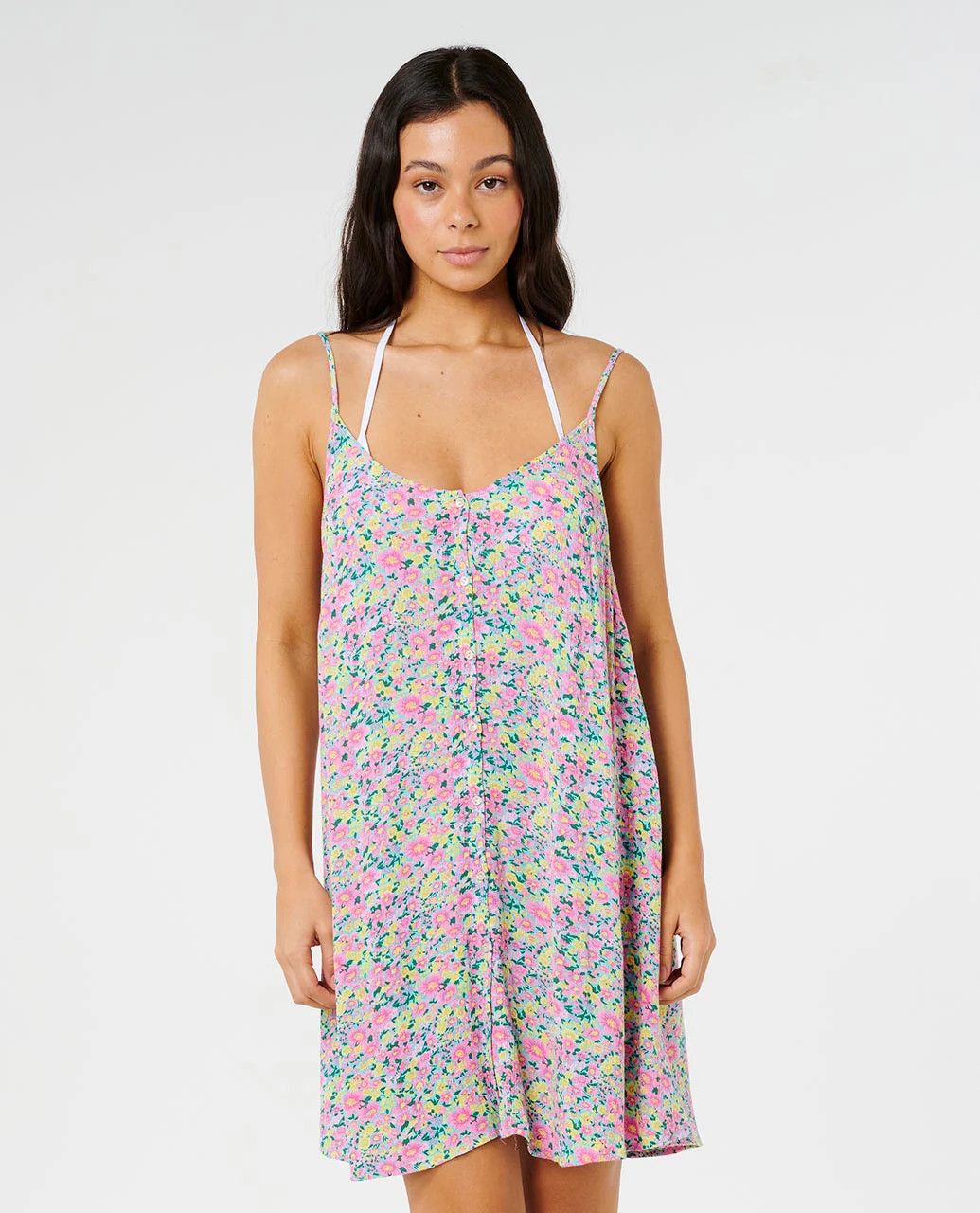 Rip Curl, Party Pack Cover Up, Color: Pink, Size: XS