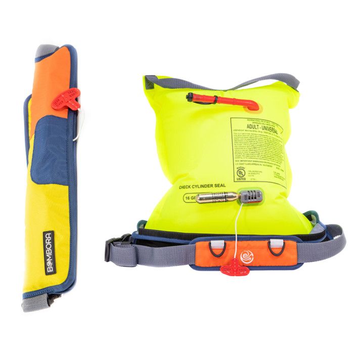 Bombora, Wanderer Slim Belt PFD, Color: Rad
