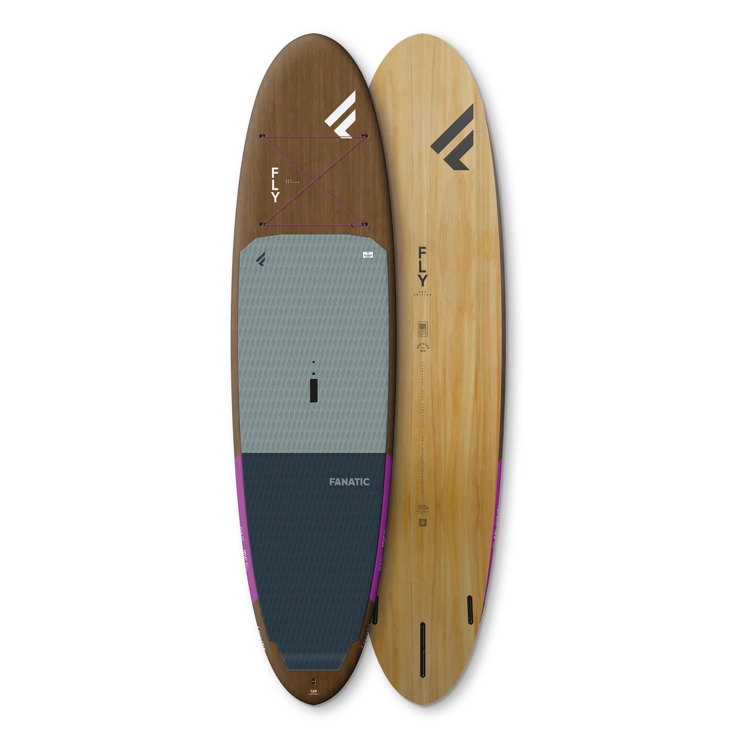 Fanatic, Fly Eco, Color: Wood, Size: 9'6 x 31"