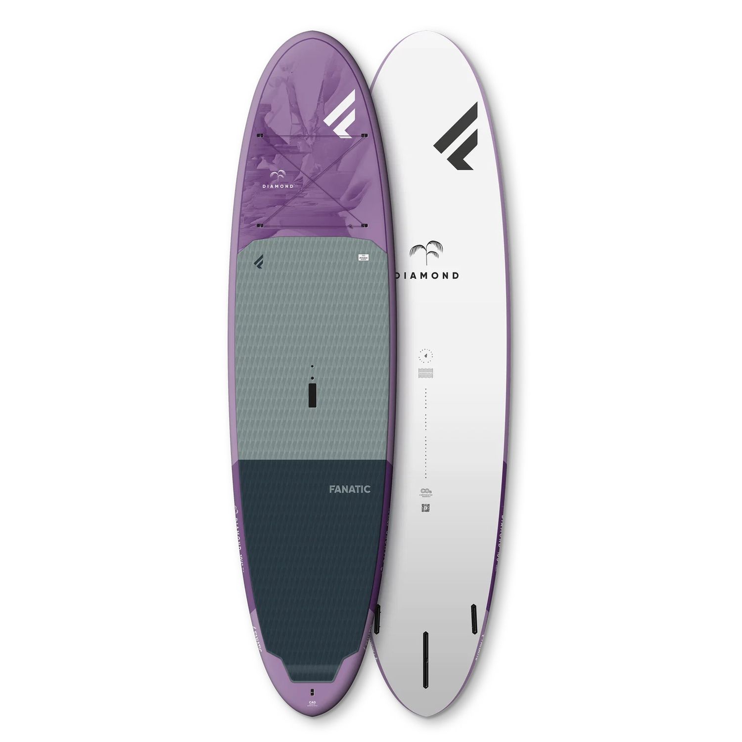 Fanatic, Diamond 9'6 x 31"  All Round Aubergine