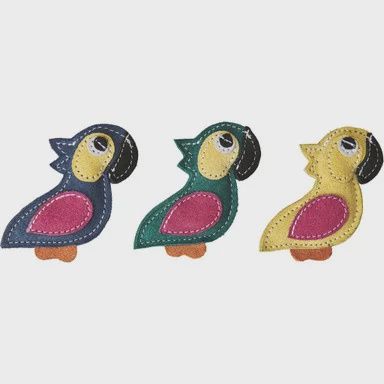Dura Fused  Colors Parrot Dog Toy