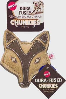 Dura Fused Chunkies Fox Dog Toy