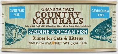 Country Naturals Sardine &amp; Ocean Fish Canned Cat Food