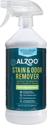 Alzoo Stain &amp; Odor Remover Apple Blossom 32oz