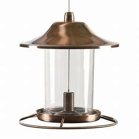 Copper Panorama Wild Bird Feeder
