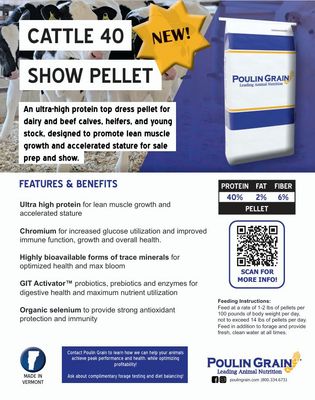 Cattle Show 40% Pellet