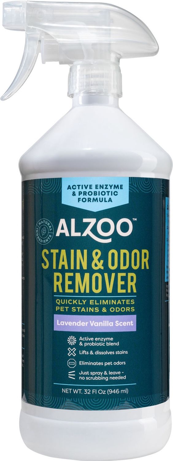 Alzoo Stain &amp; Odor Remover Lavender Vanilla 32oz