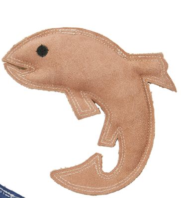 Dura Fused Colors Fish Dog Toy