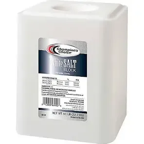 White Salt Block 50lb