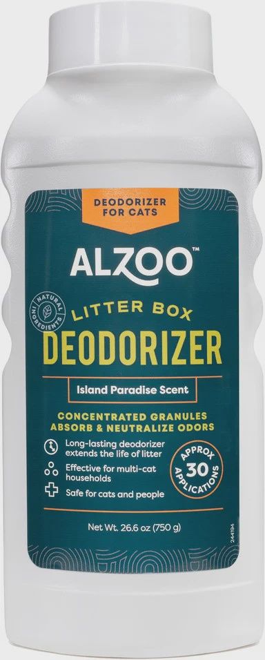 Alzoo Litter Box Deodorizer Island Paradise
