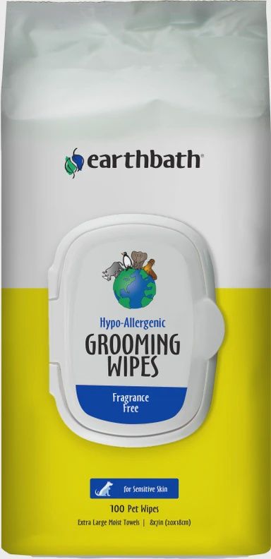 Grooming Wipes Fragrance Free