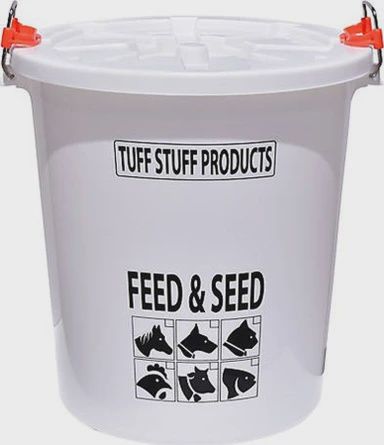 Feed Storage Drum W/ Locking Lid, Size: 17 Gal