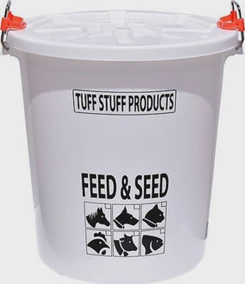 Feed Storage Drum W/ Locking Lid