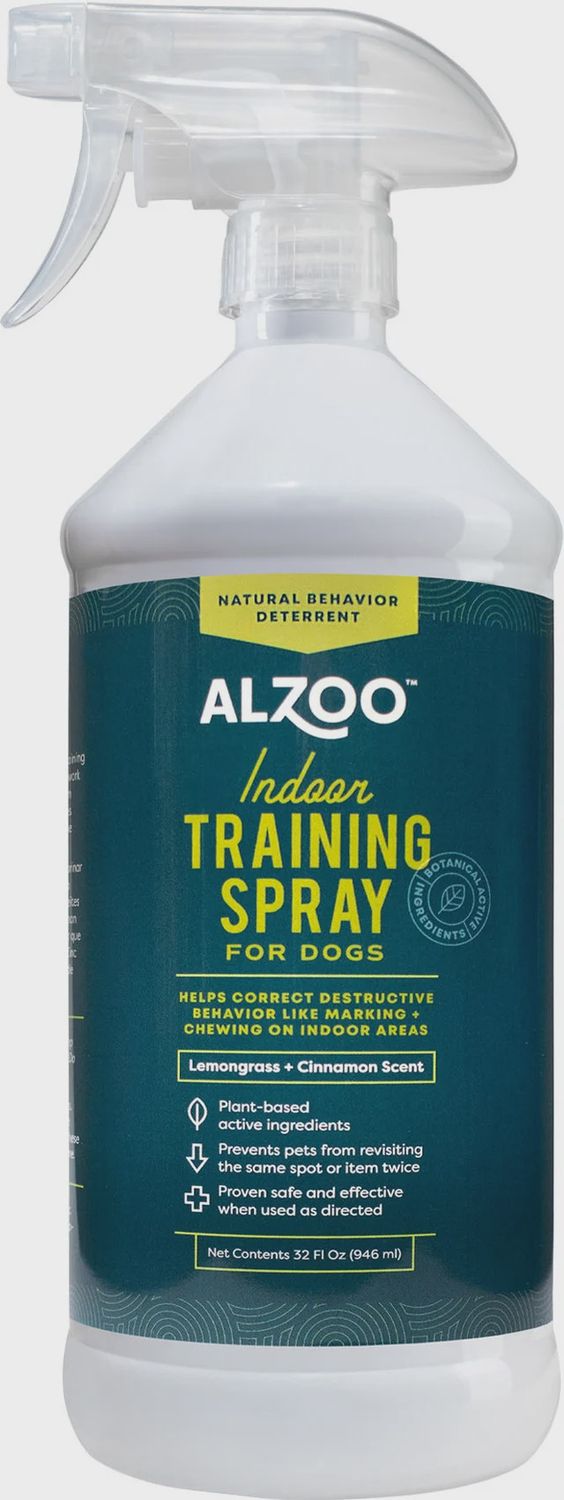 Alzoo Indoor Training Spray for Dogs