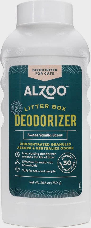 Alzoo Litter Box Deodorizer Sweet Vanilla