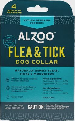 Alzoo Flea &amp; Tick Small Dog Collar