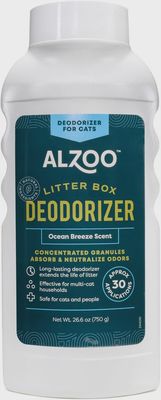 Alzoo Litter Box Deodorizer Ocean Breeze