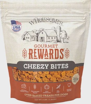 Wholesomes Gourmet Biscuits Cheezy Bites