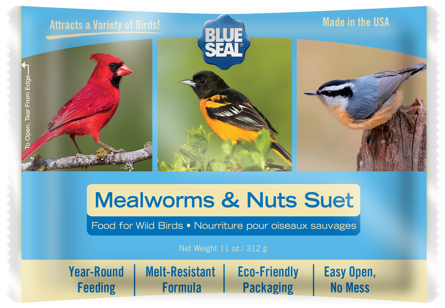 Mealworm &amp; Nut Suet