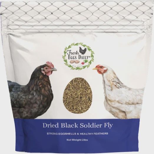 Dried Black Soldier Fly Larvae