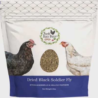 Dried Black Soldier Fly Larvae