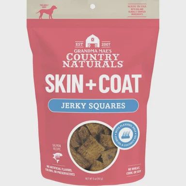 Skin &amp; Coat Jerky Squares