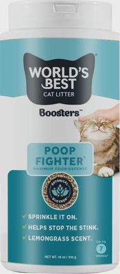 World's Best Cat Litter Boosters Poop Fighter