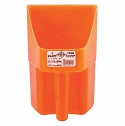 3 Quart Scoop, color: Orange