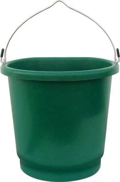 Heated Flat Back Bucket, Size: 3gal