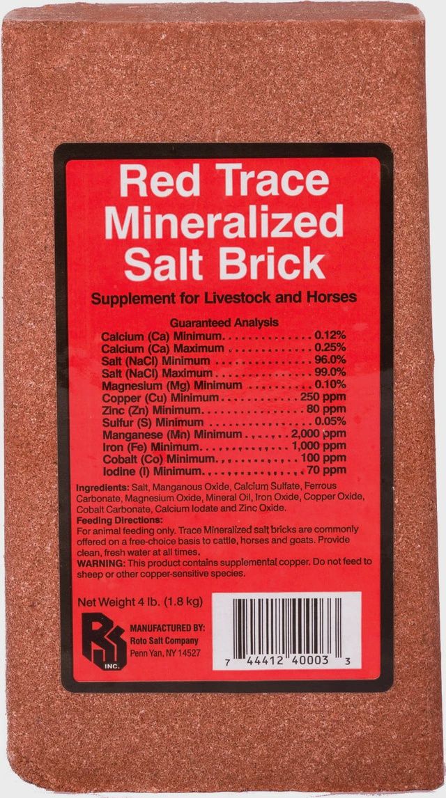 Red TM Salt Brick
