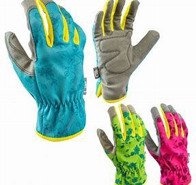 Women's Synthetic Leather Work Gloves
