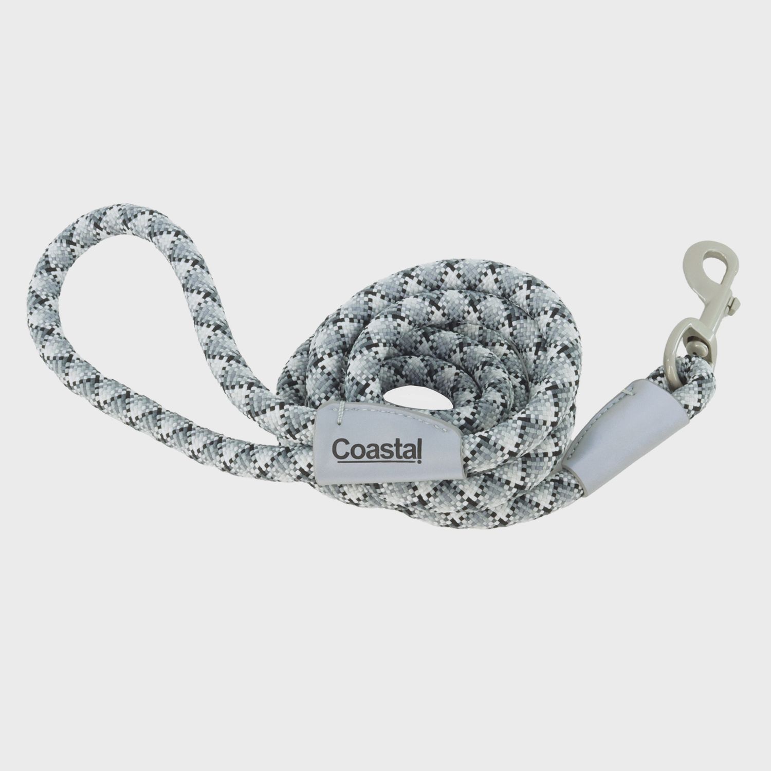 ProActive Reflective Woven Leash, color: Grey Scale