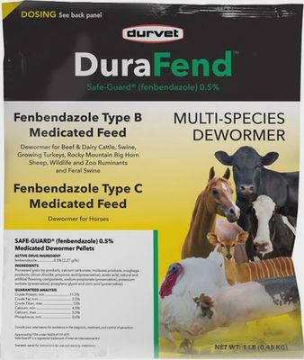 DuraFend Fenbendazole 0.5% Dewormer