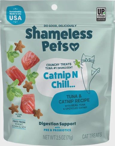 Catnip N' Chill, Tuna &amp; Catnip Recipe Cat Treats