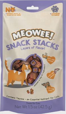 Meowee Snack Stacks Cat Treats